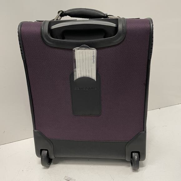 Samsonite X-Tralight Carry-On Luggage Underseater Trolley Roller Bag 16” Purple - Picture 9 of 12